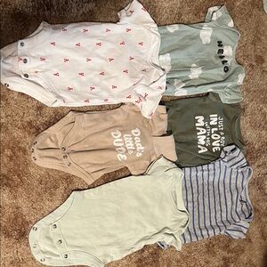 Assorted Baby Onesies Set